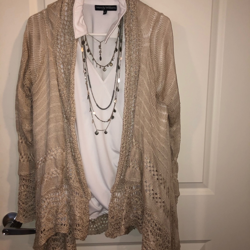 Crochet over piece